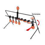 105515-9 Trimex Arms Rotating Spinner Self-Resetting Meatal Shooting Target - 9+1 - Image 3