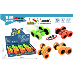 509 PACK OF 12 STUNT FRTICTION CAR - Image 1