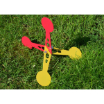 57016 Trimex Arms Metal Walking Flip Target - Image 2
