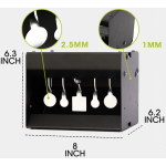85007 Trimex Arms Self-Resetting Magnetic Knockdown Box Target - Image 2