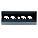 87755 Trimex Arms Self-Resetting Magnetic Knockdown Bison Target - Image 1