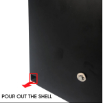 87755 Trimex Arms Self-Resetting Magnetic Knockdown Bison Target - Image 3