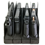 SQ-4ABS Trimex Arms 4-Pistol Rack Handgun Display and Storage - Image 9
