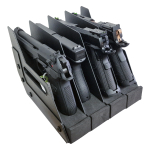 SQ-4ABS Trimex Arms 4-Pistol Rack Handgun Display and Storage - Image 8