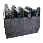 SQ-4ABS Trimex Arms 4-Pistol Rack Handgun Display and Storage - Image 7