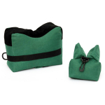 TQ55 Trimex Arms Unfilled Shooting Front and Rear Bench Bag Rest Set Green Black - Image 1
