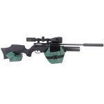 TQ55 Trimex Arms Unfilled Shooting Front and Rear Bench Bag Rest Set Green Black - Image 3