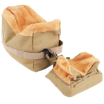 TQ60 Trimex Arms Unfilled Shooting Front and Rear Bench Bag Rest Set Brown OD - Image 1