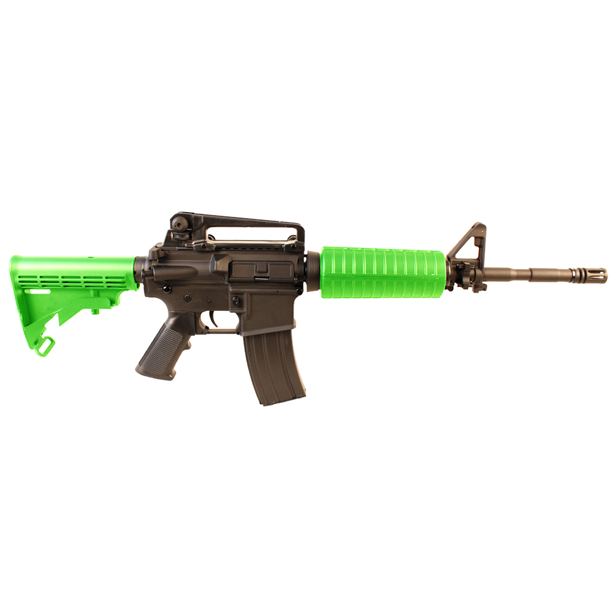 SRC SR4A1 M4 Carbine Sportline AEG Airsoft Gun Two Tone Green - Trimex ...