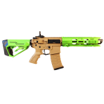HB201 HFC TACTICAL AEG AIRSOFT RIFLE TAN GREEN - Image 2