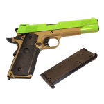 SR1911 MEU GAS BLOWBACK AIRSOFT PISTOL DESERT VER - Image 4