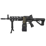 G&G ARMAMENT CM16 LMG AEG SNB AIRSOFT GUN - Image 1