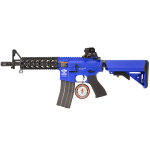 G&G ARMAMENT CM16 RAIDER AEG AIRSOFT GUN DUAL TONE BLUE - Image 1