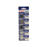 T-E CR2025 BATTERY 5 CARD BLISTER - Image 1