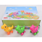6191B Pack of 12 Wind Up Dinosaur Toy - Image 1