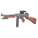 8904A Vigor Airsoft Spring Rifle - Black - Image 1