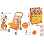 CS8844-7A Pack of 6 14inch Doll with Stroller & Sound - Image 1