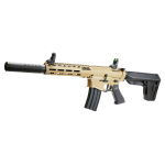 E45-22002 Krown Land Venator MKII Electric Airgun - Tan / Black - Image 3