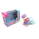 3359-12 Battery Operated Crawling Baby Doll With Sound - Image 1