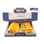 BHX899-3B Pack of 8 Friction Construction Truck - Image 1