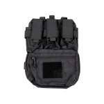 P095 Assault Back Panel Black for Plate Carrier Vest - Image 1