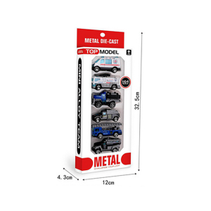 WY210-13 Pack of 5 Free Wheel Cars