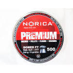 Norica Premium Domed FT .177 Pellet 500 Tin - Image 1