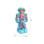 6038a Battery Operated Robot Bump N Go - Image 2