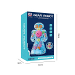 6038a Battery Operated Robot Bump N Go - Image 3