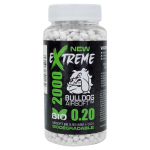 Extreme Bulldog 0.20g Bio 2000 Airsoft BB Pellets - Image 1