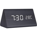 TX003TRI Triangle Wooden Clock - Image 1