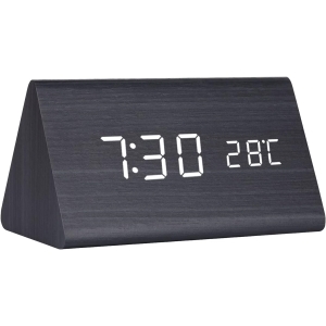 TX003TRI Triangle Wooden Clock