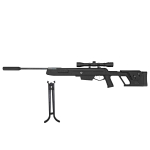 Norica Dead Eye Max .177 Spring Break Barrel Air Rifle With Scope & Bipod - Image 1