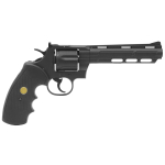 King Arms 6 Python 357 Custom I CO2 Airsoft Revolver Black - Image 2