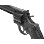King Arms 6 Python 357 Custom I CO2 Airsoft Revolver Black - Image 4