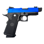 WELL G5.1C Blowback 3.25 Comp Airsoft Gas Two Tone Pistol - Image 2