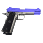 WELL G192 Full Metal Blowback Airsoft Gas Pistol Two Tone - With Case - Image 2