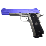 WELL G192 Full Metal Blowback Airsoft Gas Pistol Two Tone - With Case - Image 1