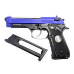 WELL G195 Full Metal Blowback Airsoft Co2 Pistol Two Tone - With Case - Image 3