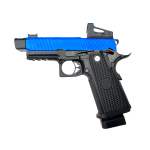 WELL G5.1B Blowback 3.25 Comp Airsoft Co2 Two Tone Pistol With Sight - Image 1