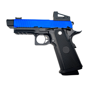 WELL G5.1B Blowback 3.25 Comp Airsoft Gas Two Tone Pistol With Sight