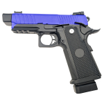 WELL G5.1C Airsoft CO2 Blow Back 3.25 Comp Pistol Blue - Image 1