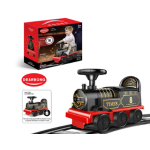 2018C Kids Electric Ride-On Train with Track, Lights & Sound – 9V Battery Powered - Image 1