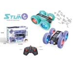 F06 RC Stunt Car – Dual-Sided Flip & Spin Action with Lights - Image 1