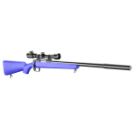 JG Works BAR-10G Bolt Action Airsoft Sniper Rifle with Silencer - Two Tone - Image 1