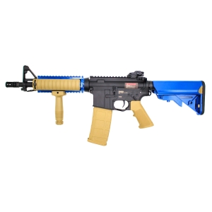 Nuprol Delta Pioneer Sopmod Two Tone FDE Airsoft Electric Rifle BLUE