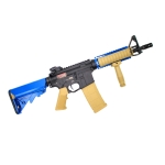 Nuprol Delta Pioneer Sopmod Two Tone FDE Airsoft Electric Rifle BLUE - Image 4