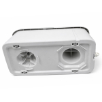 Deluxe 360° Spin Mop and Bucket Set with Stainless Steel Wringer, Drain Plug & 2 Microfiber Heads - Image 4