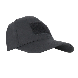 FB026 Tactical Operator Baseball Cap – Adjustable Velcro Patch Hat (Black)