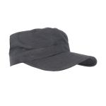 Military Cadet Classic Army Cap – Flat Top Tactical Patrol Hat (Black) - Image 1